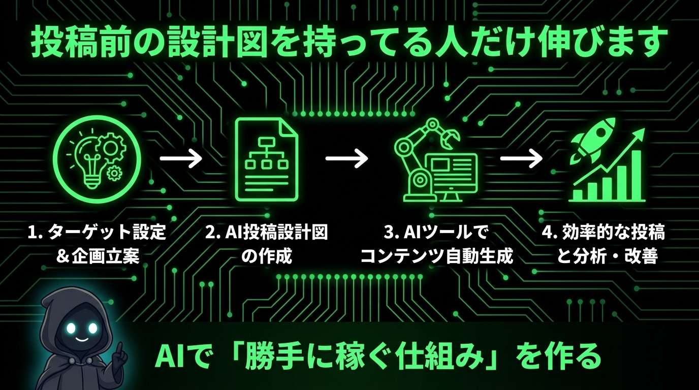 投稿前の設計図を持ってる人だけ伸びます