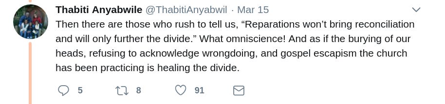 thabiti on twitter blaming white people for slavery