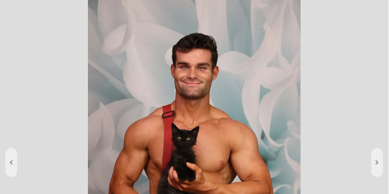 Florida Firefighter Featured in 2026 Australian Firefighters Calendar Benefiting Global Causes