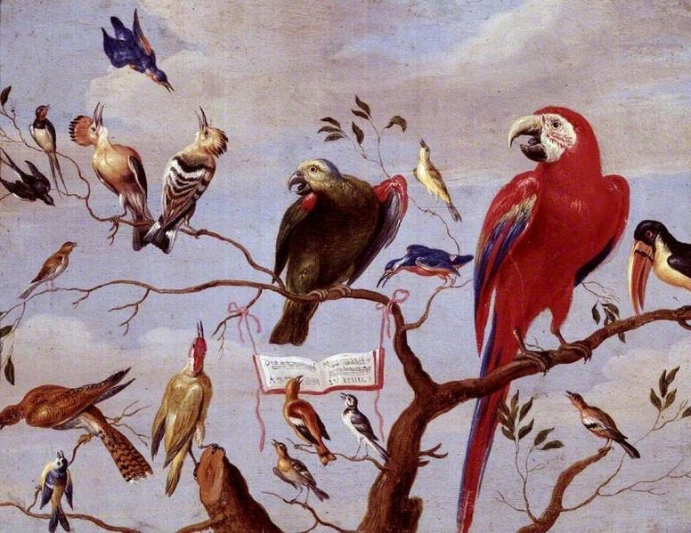 File:Jan van Kessel (I) - A Chorus of Birds.jpg
