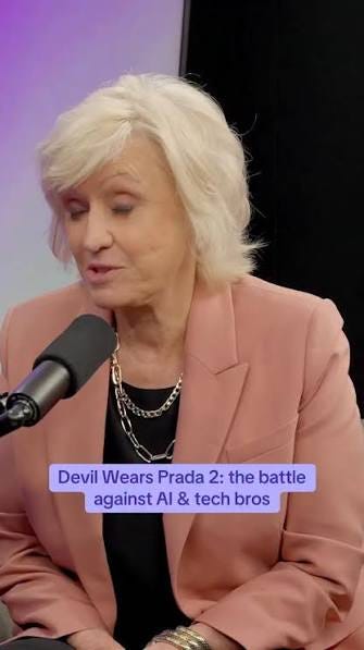 “People are over tech bros telling us our jobs aren’t important”, Following  her cameo in the Devil Wears Prada sequel, Tina Brown joins Christiane to  discuss how the film reflects the real pressures ...