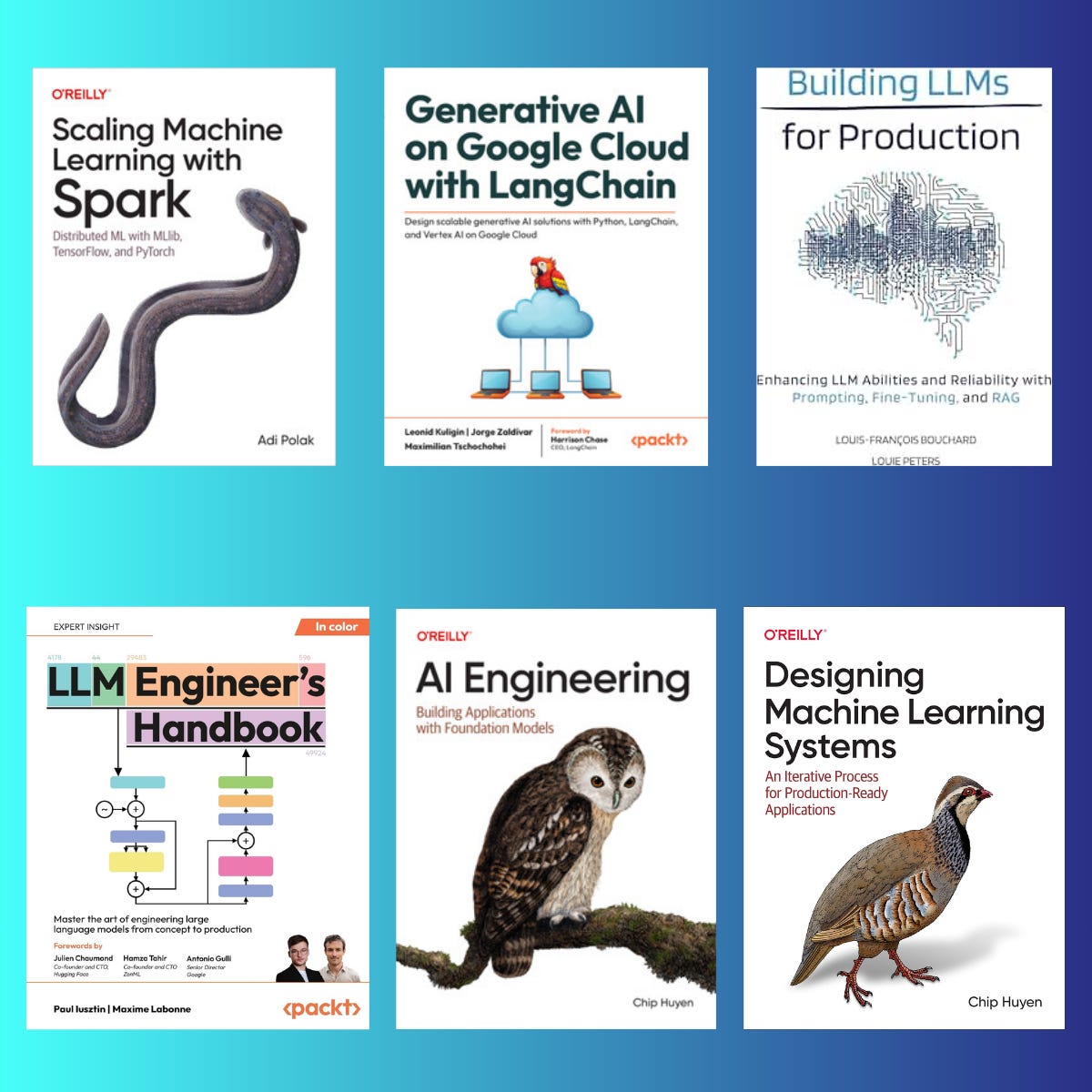 20 books and 1 piece of advise for aspiring ML / AI Engineers