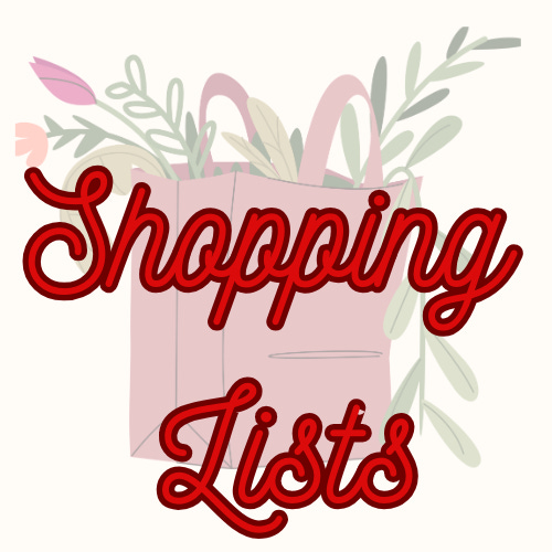 Shopping Lists 
