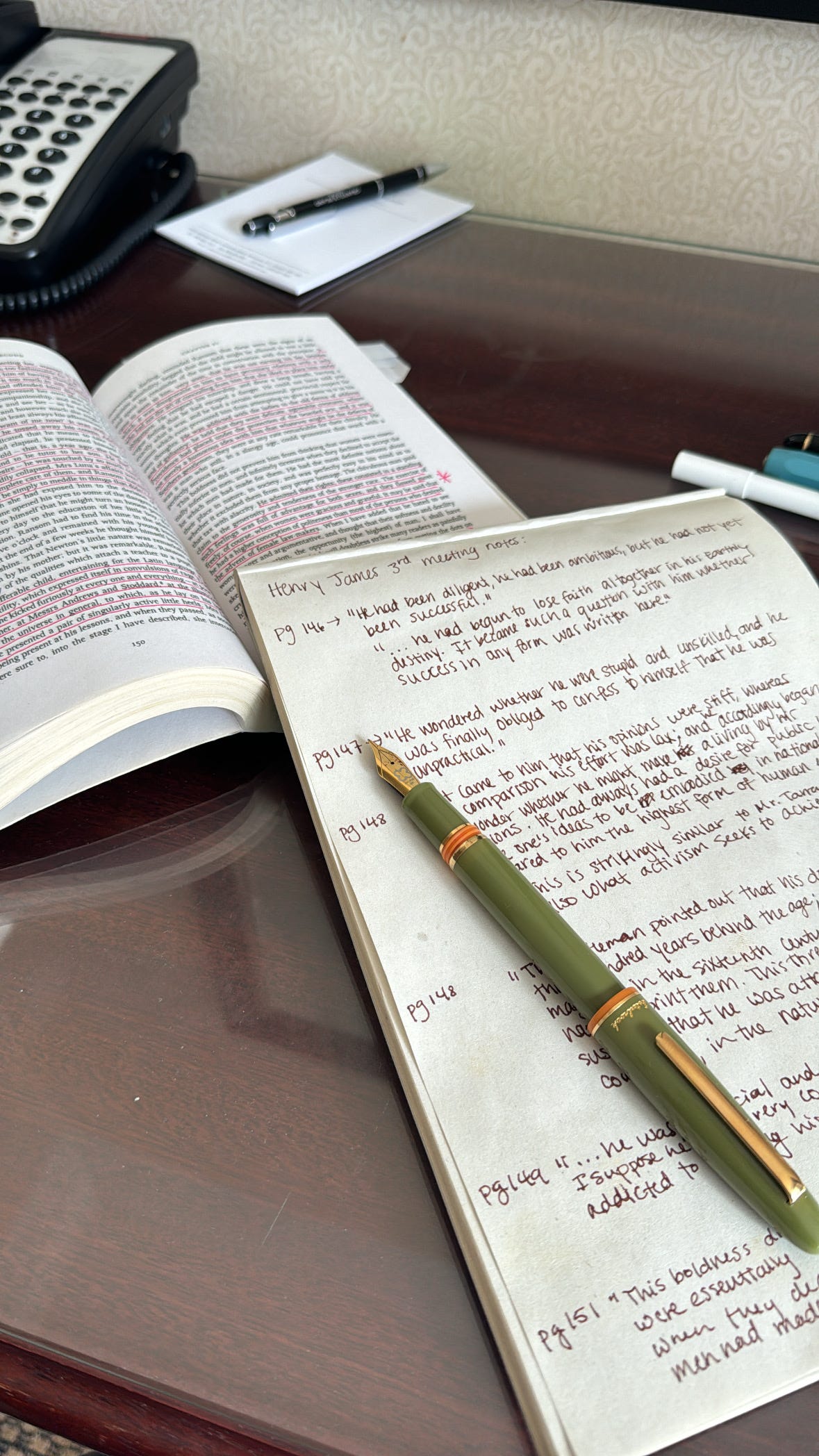 how i'm taking notes (for now) - by Brandon