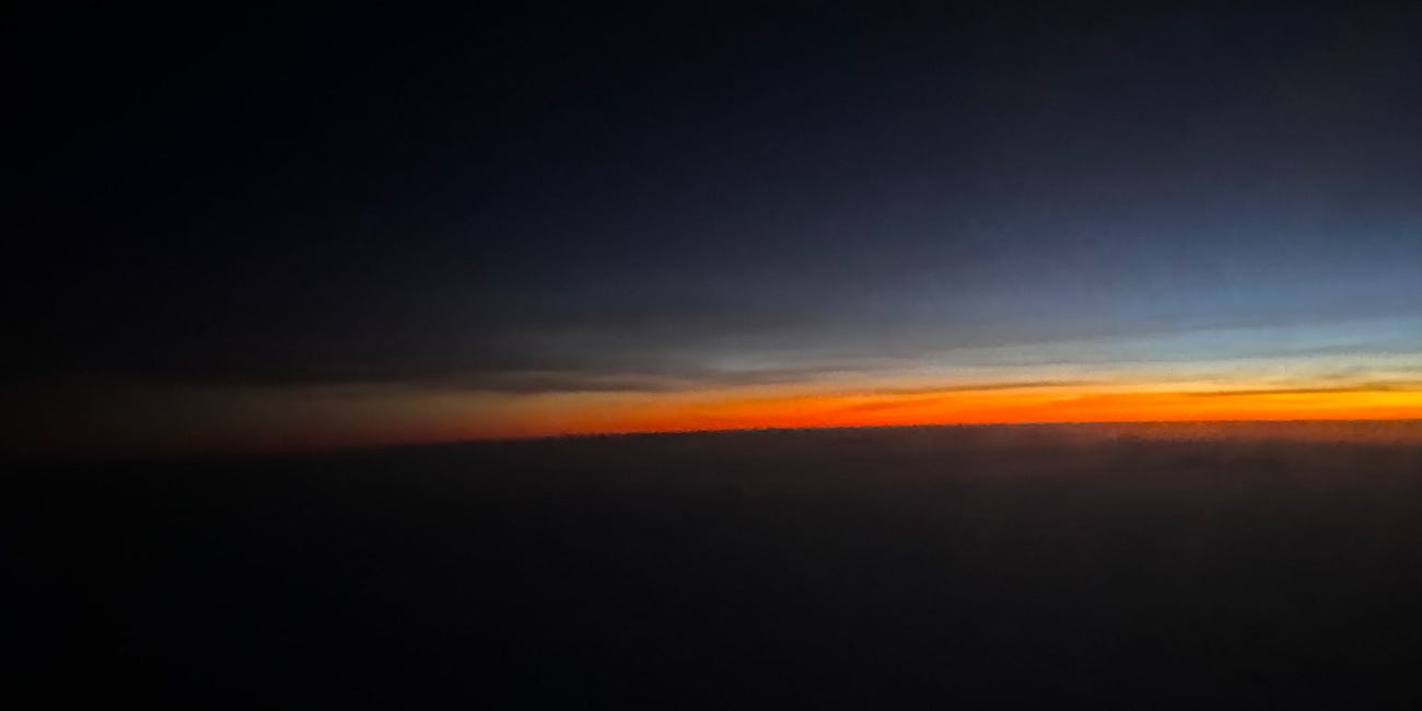 18 Countries at 35,000 Feet