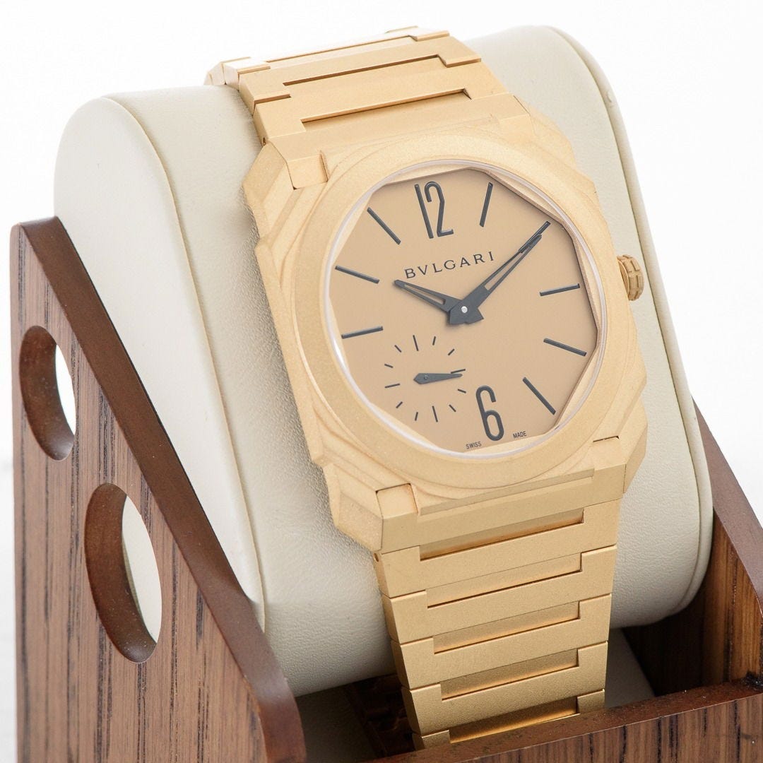 2025 Bvlgari Octo Finissimo Extra Thin 40 Yellow Gold / Yellow Gold / Arabic / Bracelet 104190 Listing Image 1 2025 Bvlgari Octo Finissimo Extra Thin 40 Yellow Gold / Yellow Gold / Arabic / Bracelet 104190 Listing Image 1