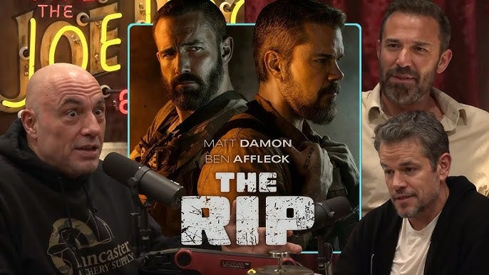 Joe Talks With Matt Damon And Ben Affleck About Their New Movie The Rip |  Joe Rogan