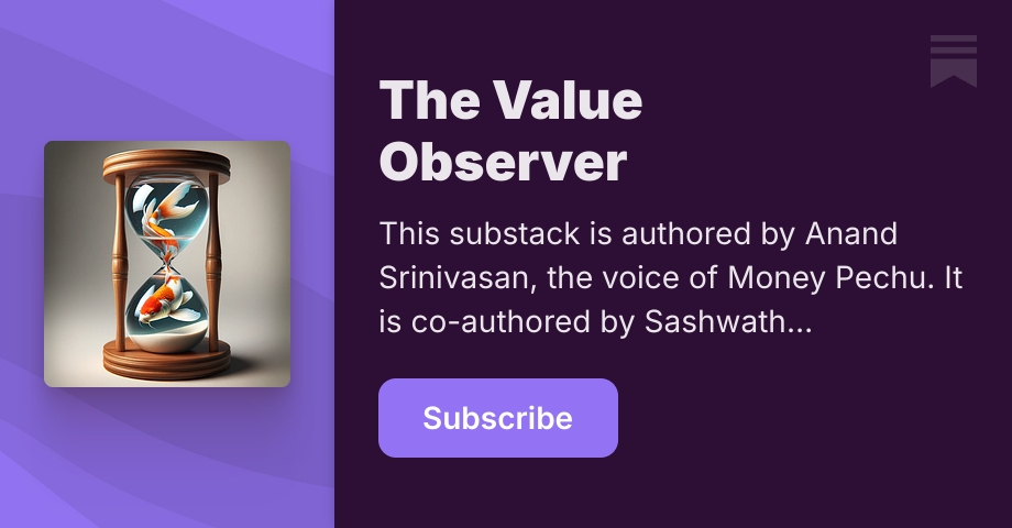 The Value Observer | Substack