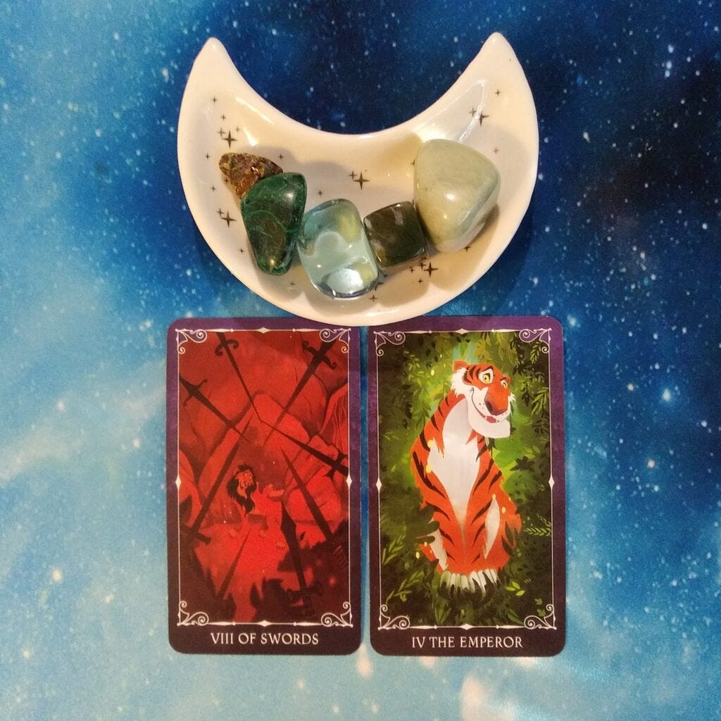 A Message from the Universe ~ Your Worst Enemy, Disney Villains Tarot Cards