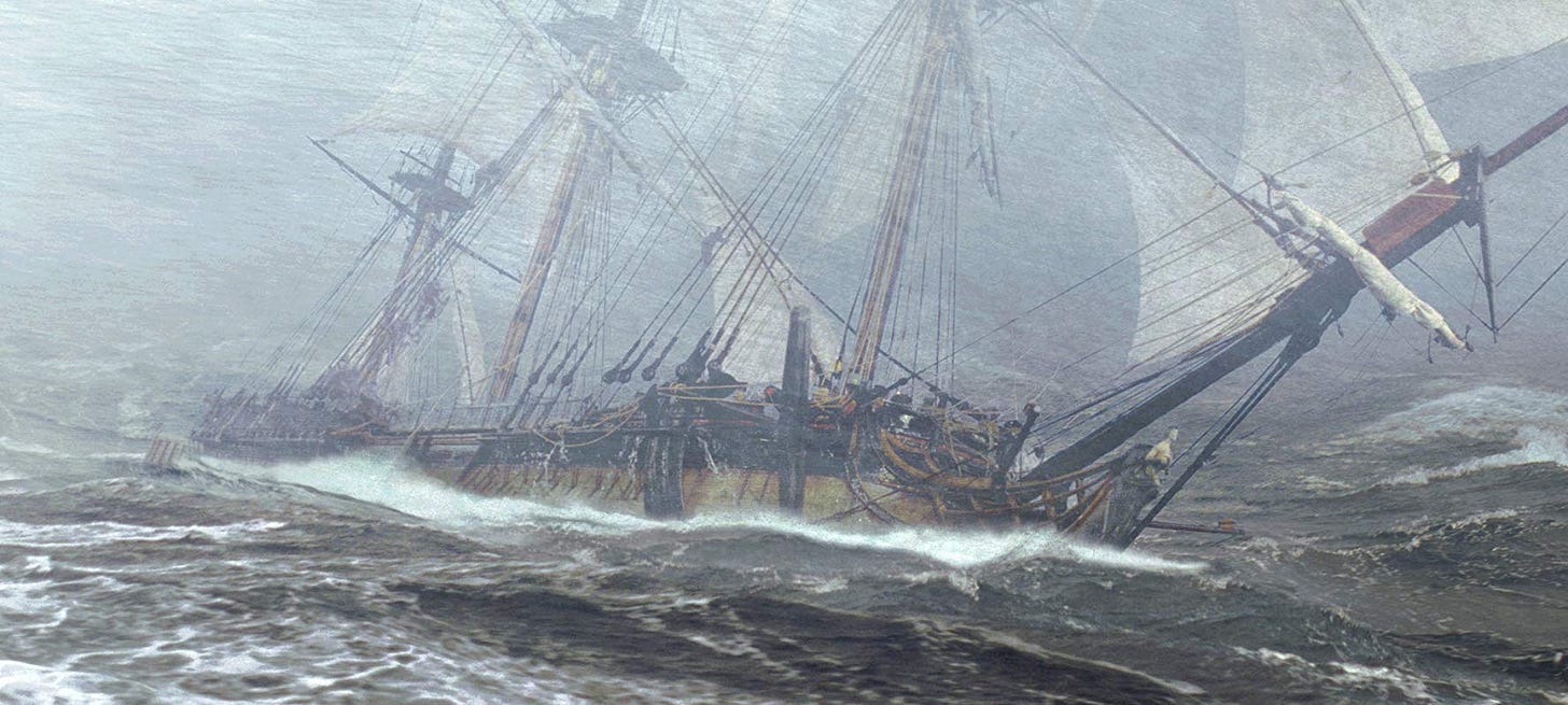 The Ships, Sets and Storms in Master and Commander: The Far Side of the World - The Dear Surprise The Ships, Sets and Storms in Master and Commander: The Far Side of the World - The Dear Surprise