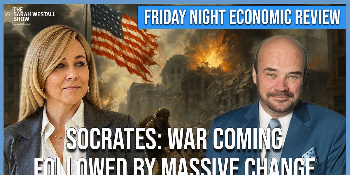 Socrates: 300 Year Cycle of Unprecedented Change after Worldwide War w/ Martin Armstrong