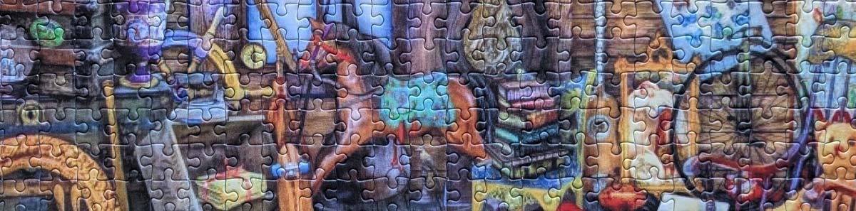 Bluebird Grandma's Attic Jigsaw Puzzle Bluebird Grandma's Attic Jigsaw Puzzle