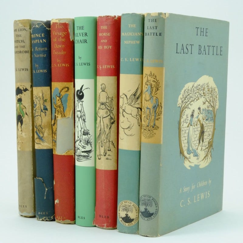 The Chronicles of Narnia Collection First Edition by C. S. Lewis - Rare and  Antique Books