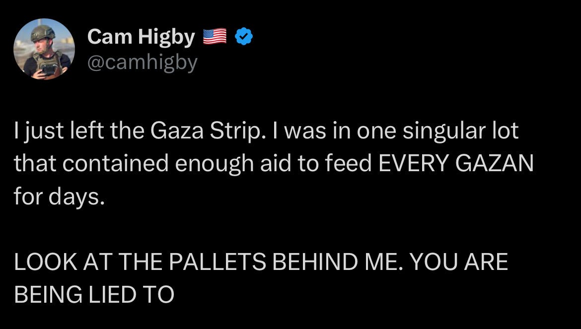 Israel brings influencers to Gaza to counter UN famine declaration