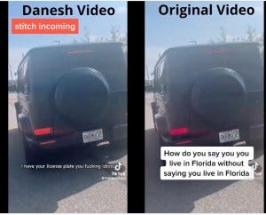 Caught in the Stitch: How TikTok’s Danesh “ThatDaneshGuy” Noshirvan faked a mob, edited reality, and destroyed a woman’s life with AI.