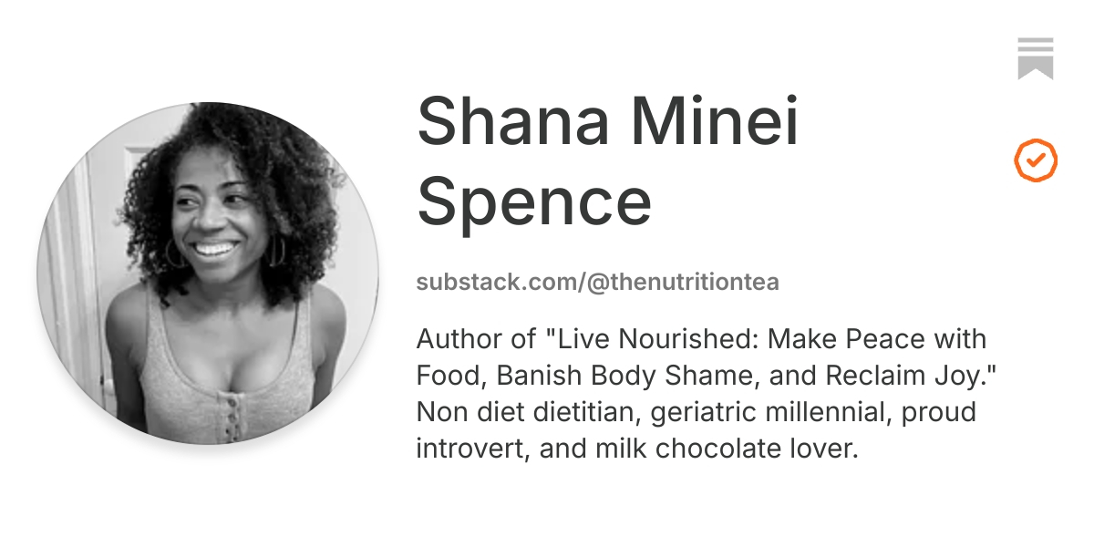 Shana Minei Spence | Substack