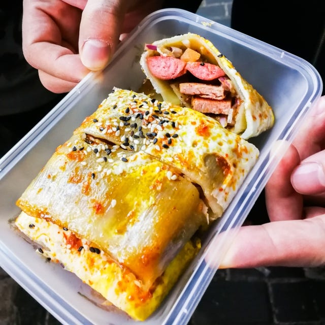 Grilled cold noodles | The Food Gallery