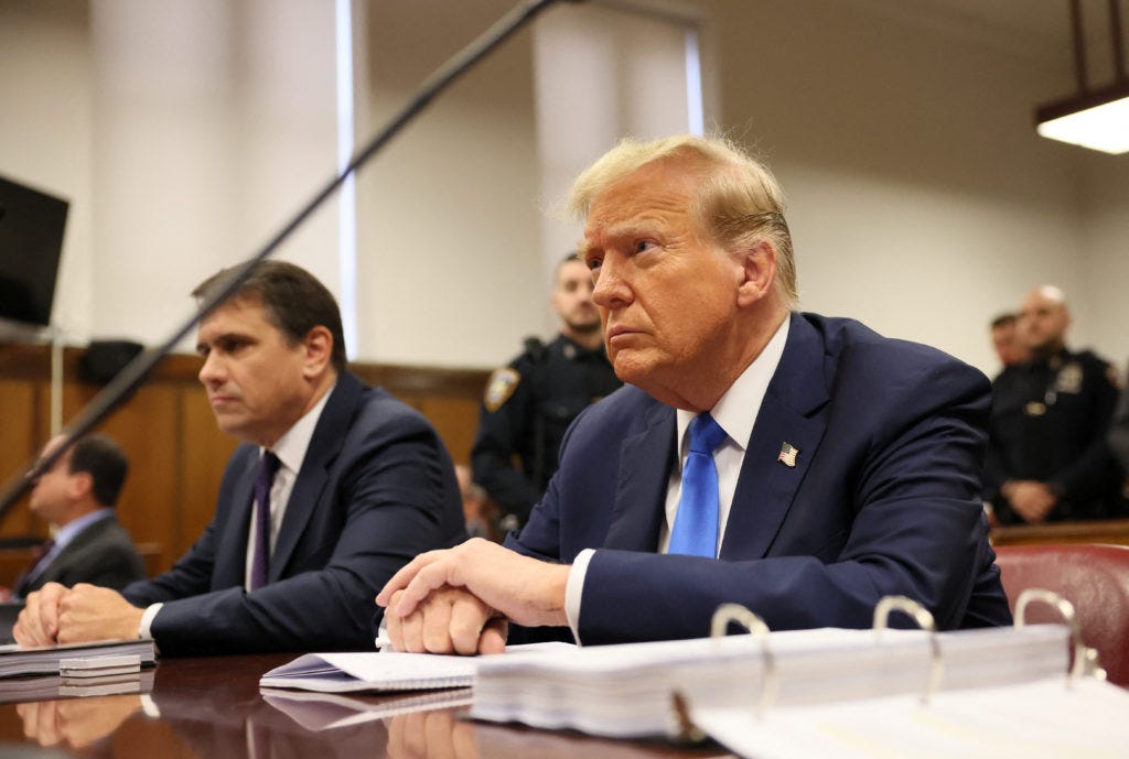 Jury selection in Trump hush money trial enters final stretch, opening  remarks as soon as next week | PBS NewsHour