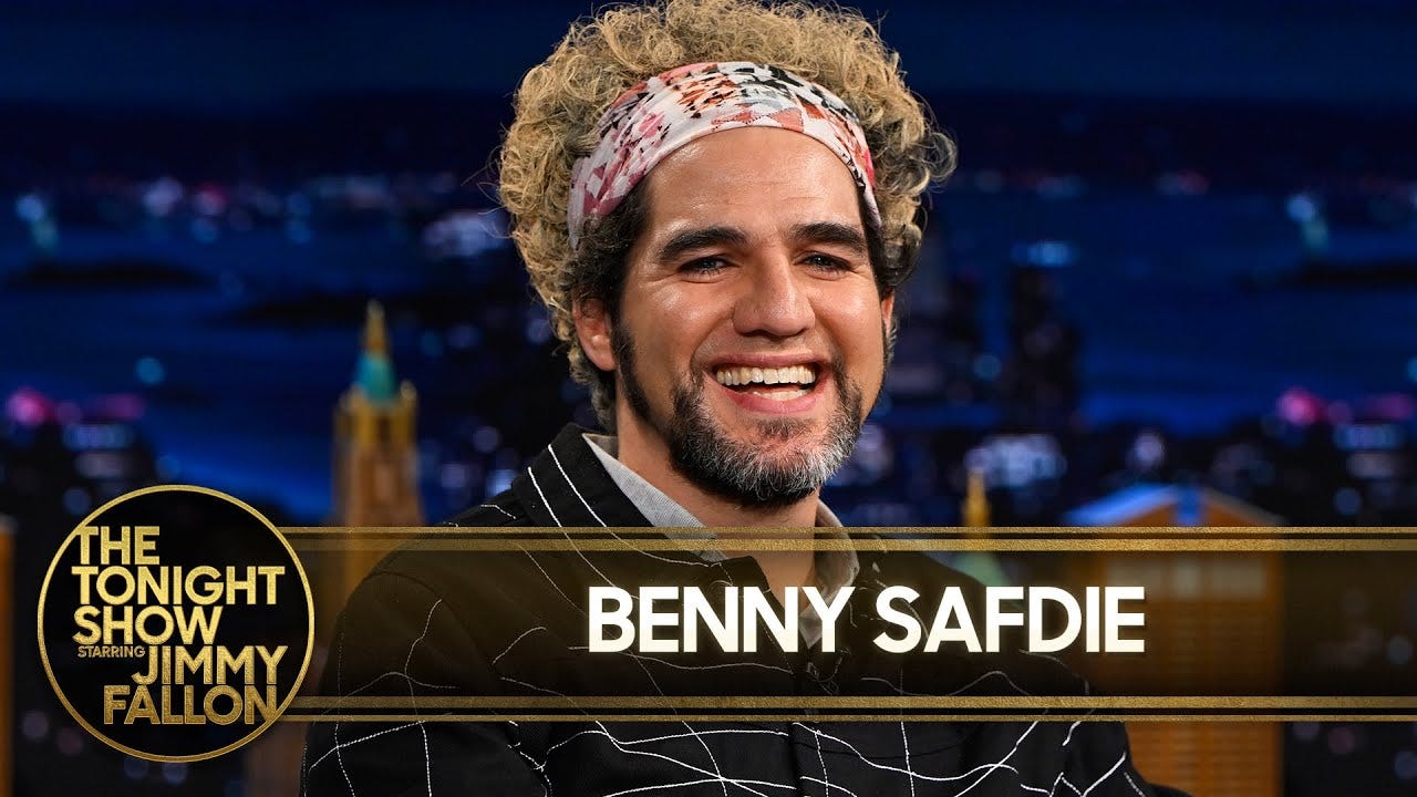 Benny Safdie Directed The Smashing Machine While in Character for Happy  Gilmore 2 | Tonight Show