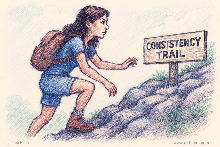 A person climbing up a hill with a sign

AI-generated content may be incorrect.