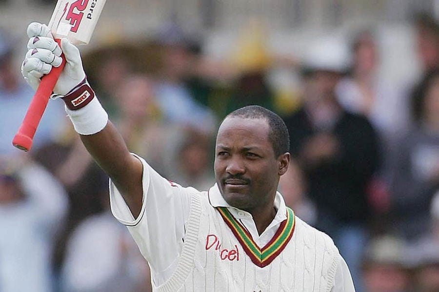 On This Day 16 Years Ago Brian Lara Made History by Scoring 400 Runs ...