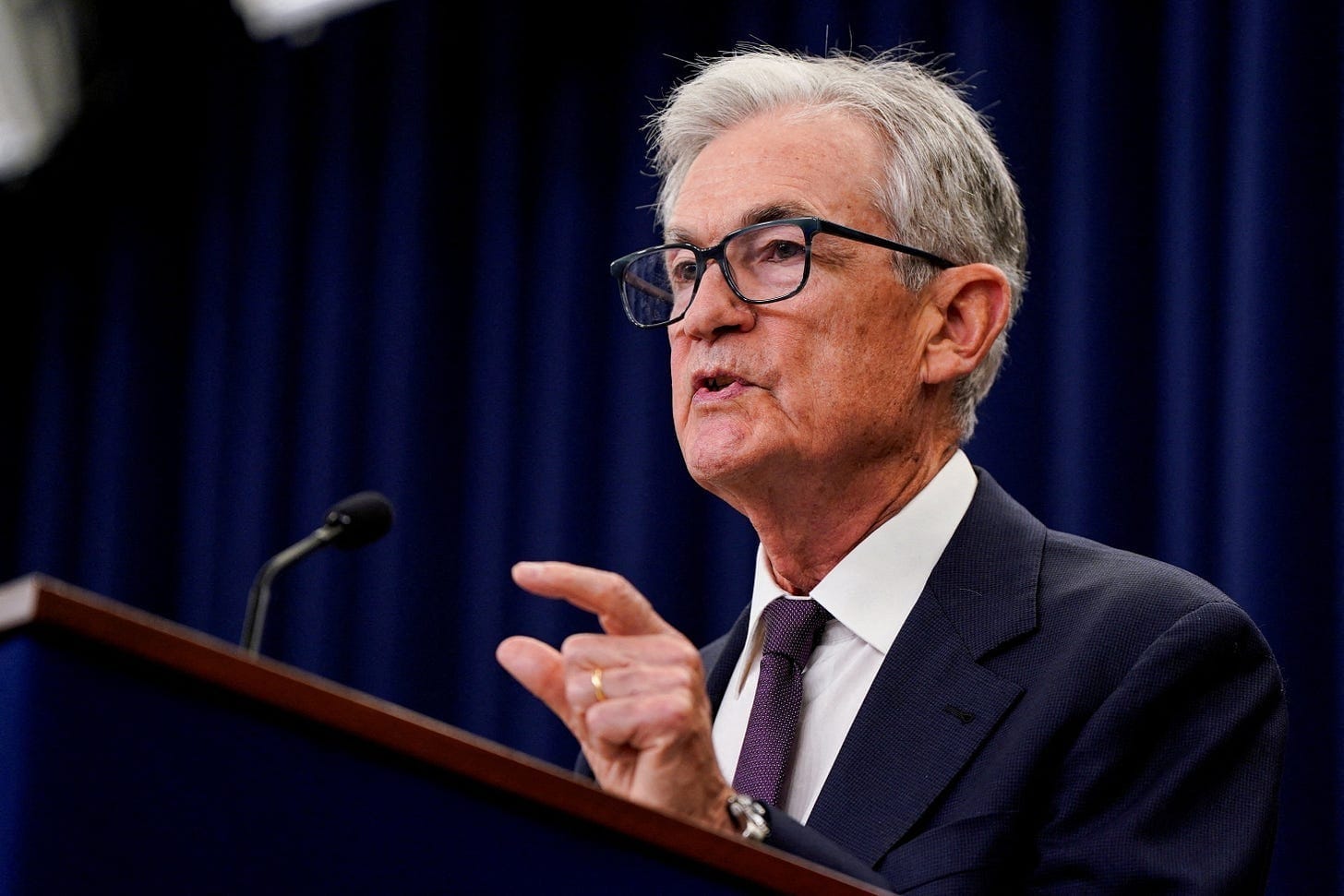 Fed's Powell says the end of balance sheet drawdown process may be nearing  | Reuters
