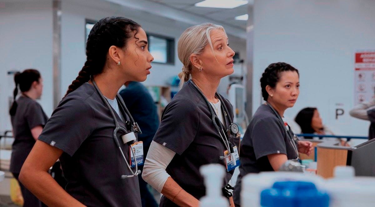 thread of promo stills for season 2 episode 6 “12 P.M” of the pitt! thread of promo stills for season 2 episode 6 “12 P.M” of the pitt!