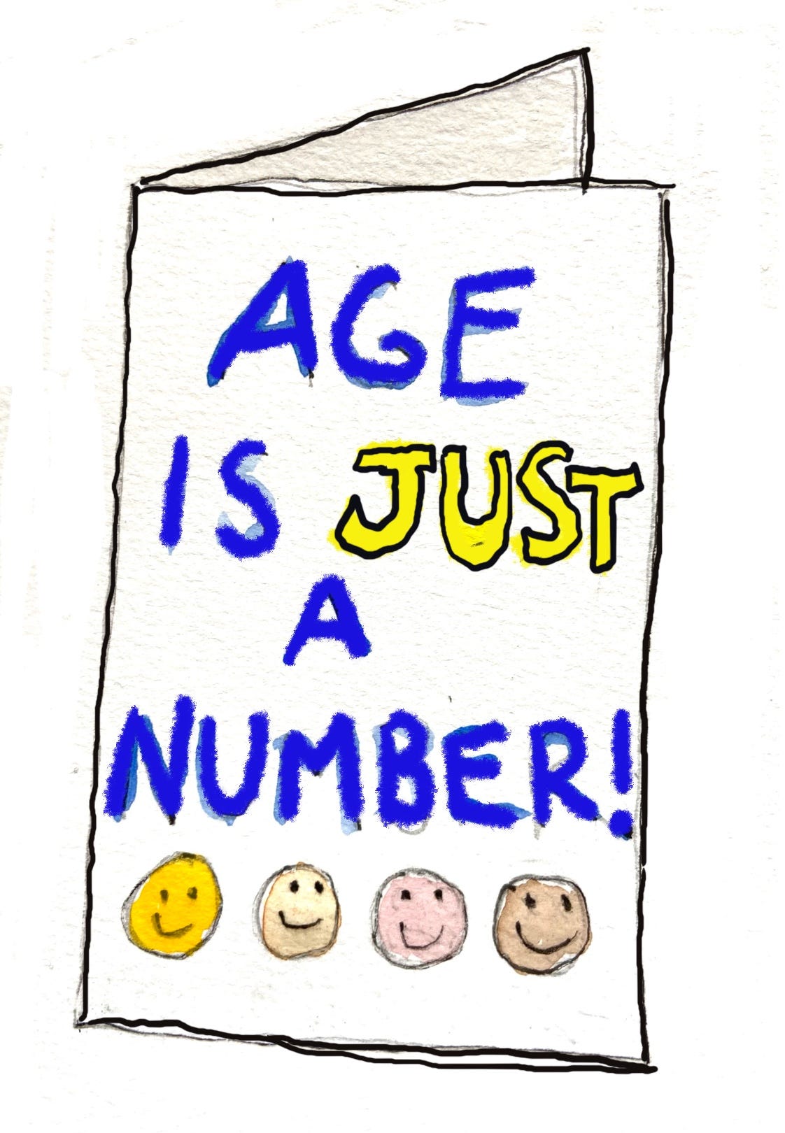 birthday card for a 69-year old