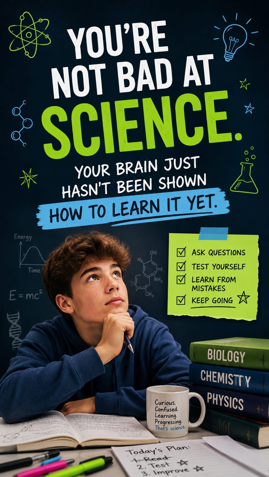 You’re Not Bad at Science!