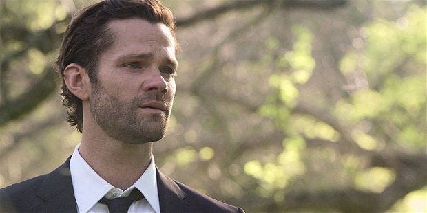 Walker Cordell breaking down with dead wife Emily. Walker Cordell breaking down with dead wife Emily.