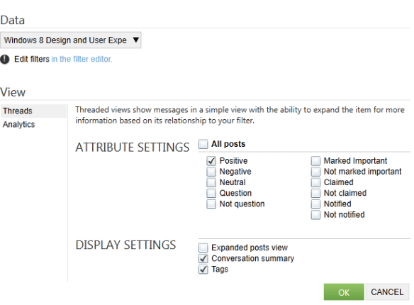 microsoft social analytics filter data microsoft social analytics filter data enagagement client