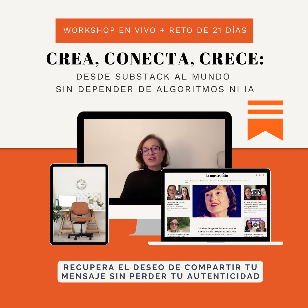 Curso y acompañamiento desde Substack al mundo