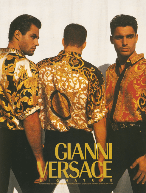 r/OldSchoolCool - Versace silk shirts, 1992