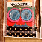 Collage Art Book: Flying in Discoveries