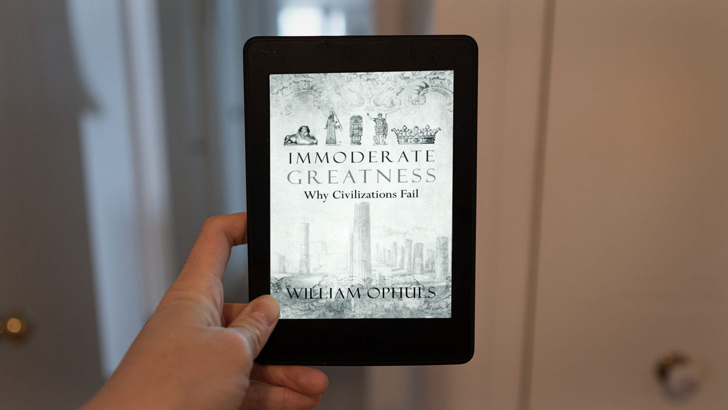 Why Civilizations fail