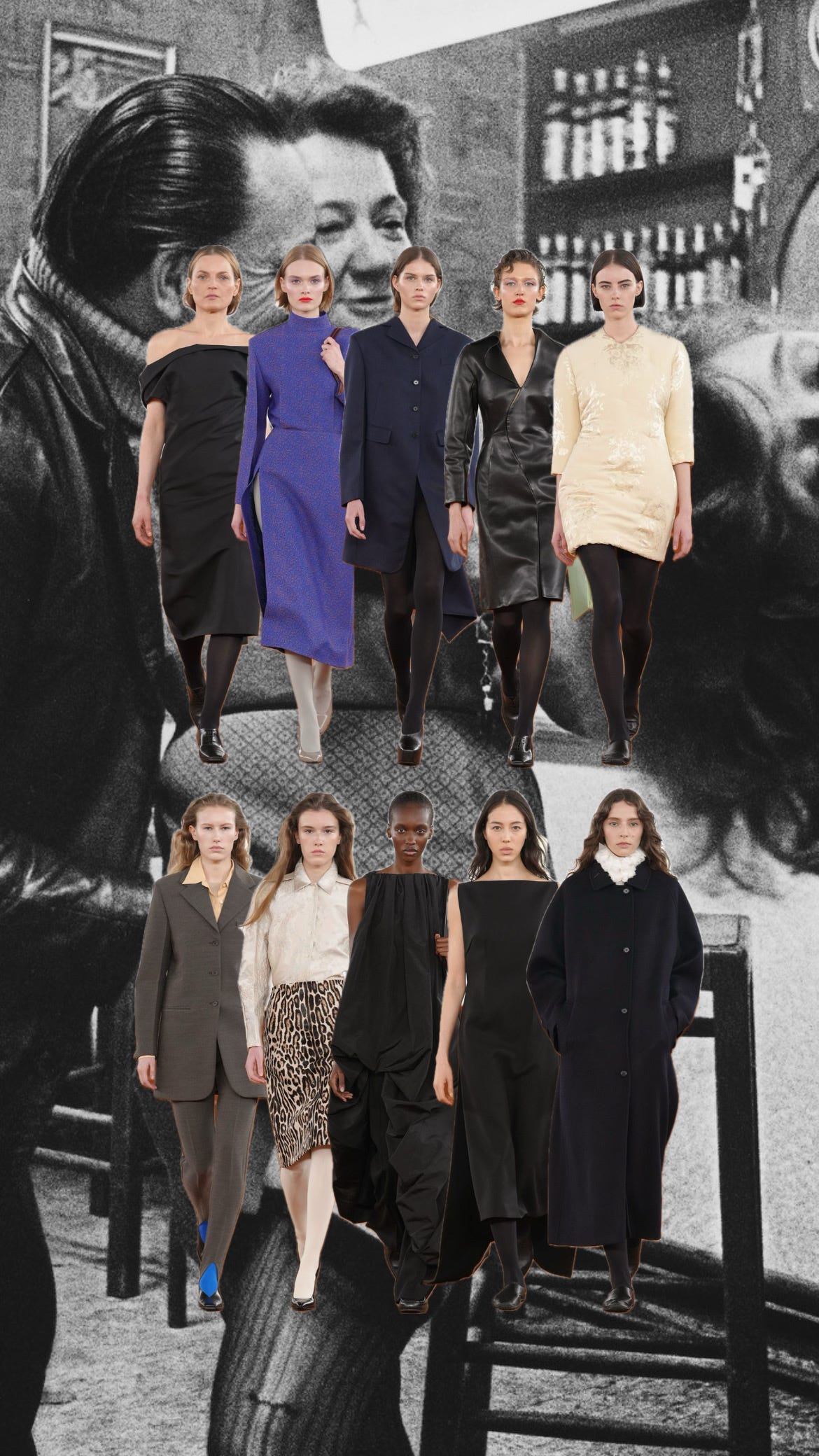 Diesel, Jil Sander, Fendi, Prada - by caroline ludomir