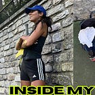 Inside Coeli Janiak's tennis bag