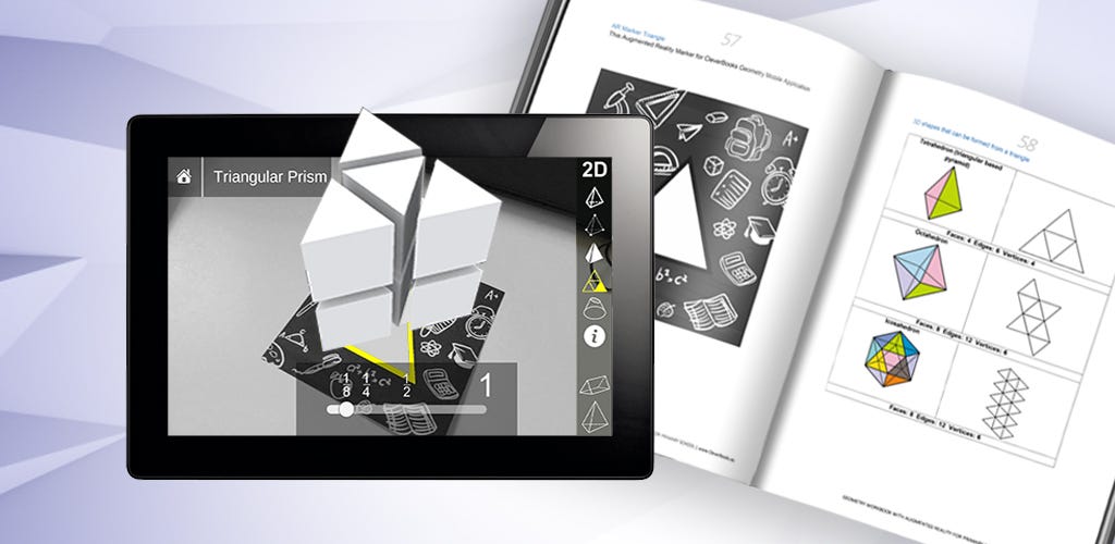 Geometry-augmented reality AR