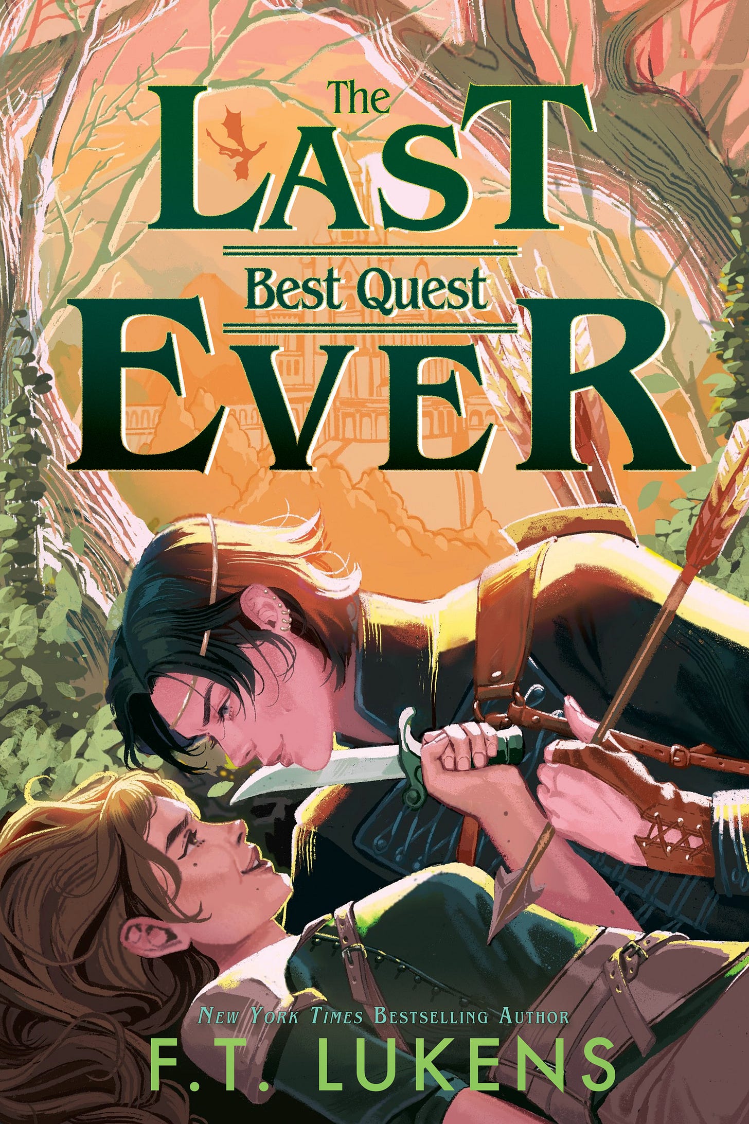 Book Cover "Last Best Quest Ever" by F. T. Lukens Book Cover "Last Best Quest Ever" by F. T. Lukens
