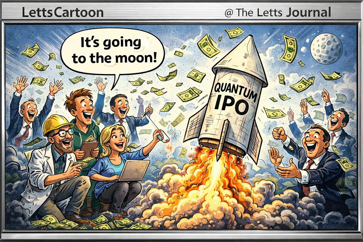 Quantum Comptuting IPOs Going to the Moon (and Back)! Quantum Comptuting IPOs Going to the Moon (and Back)!
