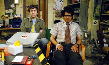 roy and moss from the IT crowd