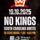 50501 SC October No Kings!