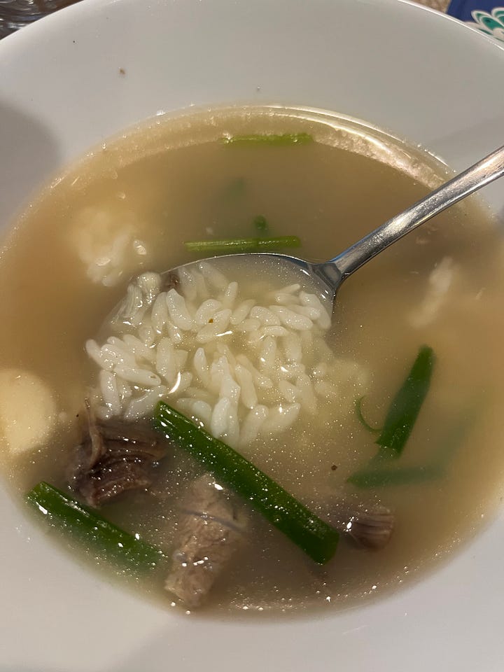 Various Korean dishes of food