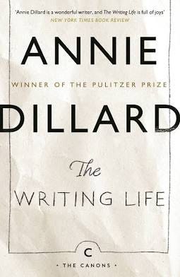 The Writing Life by Annie Dillard, AI generated