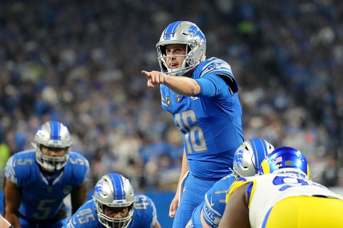 Detroit Lions vs. Los Angeles Rams second half open thread - Pride Of  Detroit