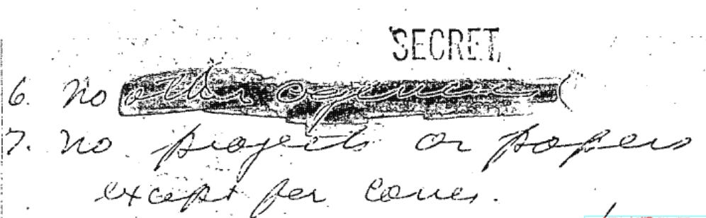 Bill Harvey memo