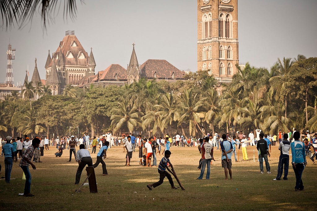 Oval Maidan, Mumbai | Sunday cricket at the Oval Maiden in M… | Chris Guy |  Flickr