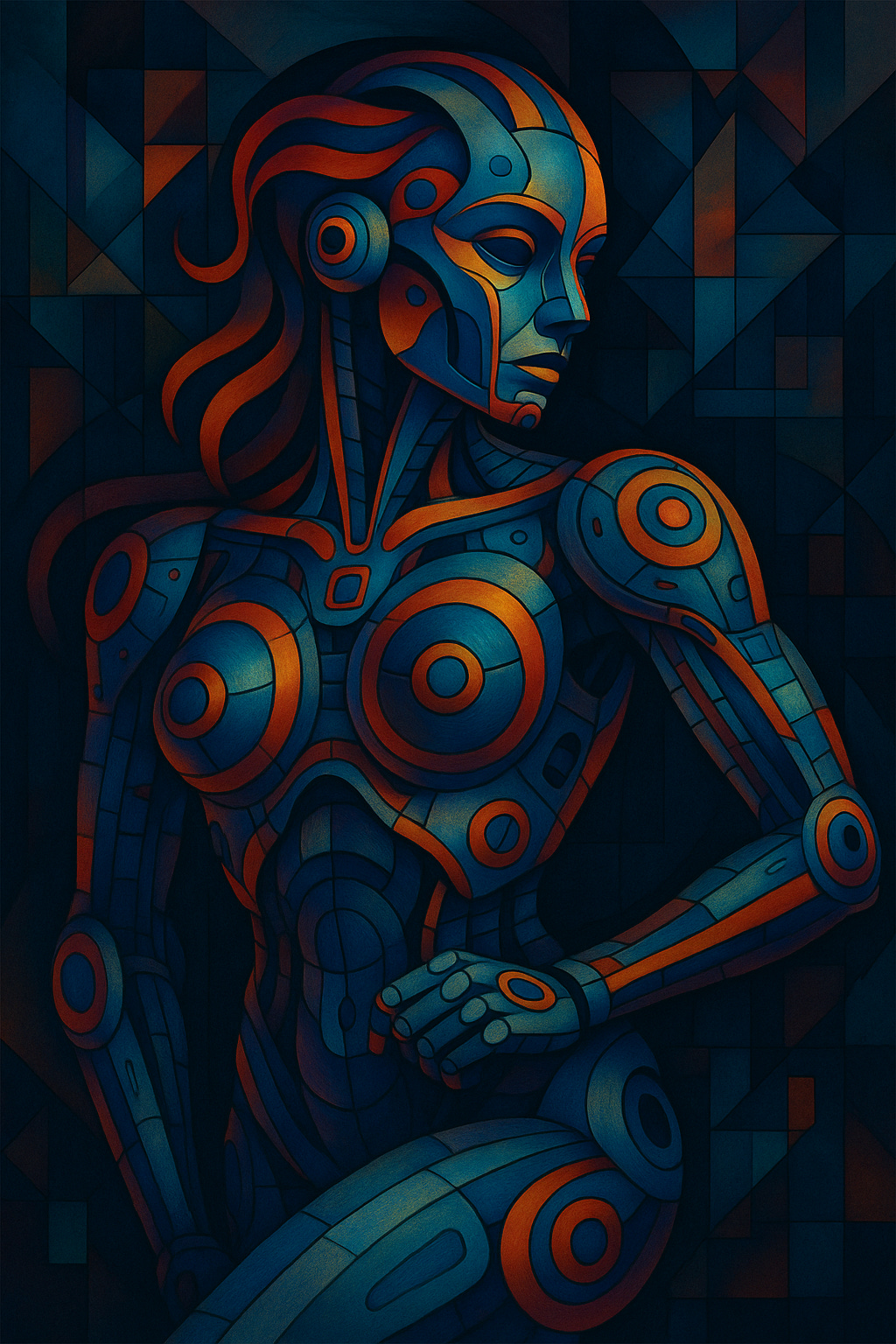 Cyborg en geometría fluida