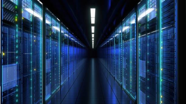 sala do servidor - data center - fotografias e filmes do acervo