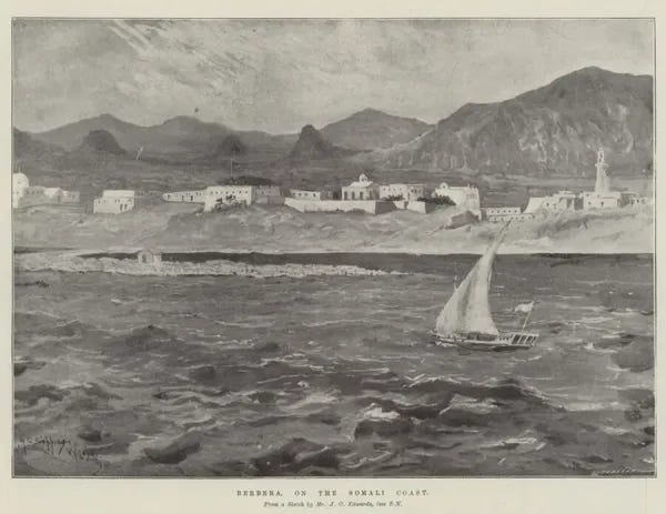 Berbera on the Somali Coast 1899 Lithograph. Art Prints, Posters & Puzzles  from Fine Art Finder
